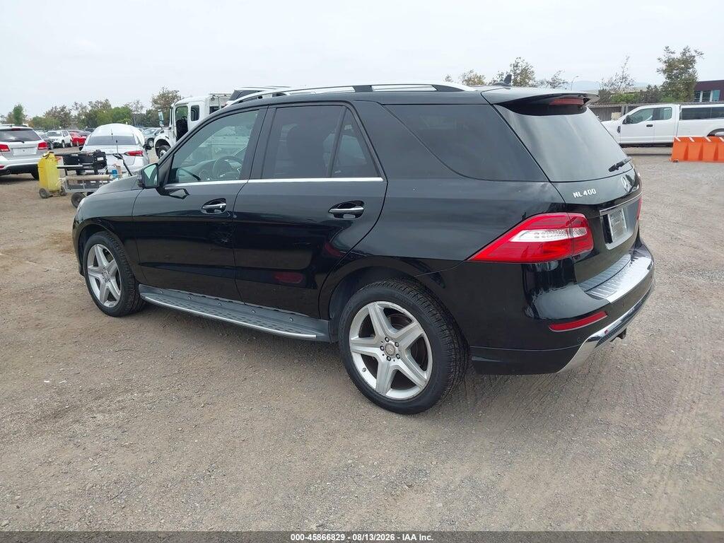 4JGDA5GB1FA535534 2015 MERCEDES-BENZ ML 400 photo no. 3