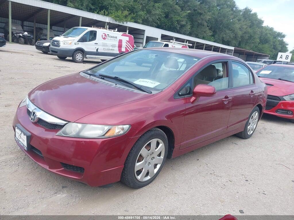 19XFA1F59AE014259 2010 HONDA CIVIC photo no. 2
