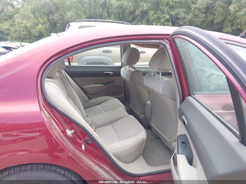 19XFA1F59AE014259 2010 HONDA CIVIC photo no. 8