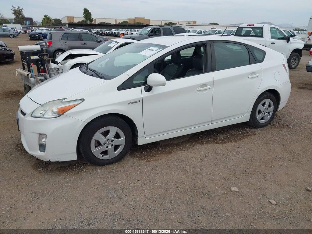 JTDKN3DU3A0087970 2010 TOYOTA PRIUS photo no. 2