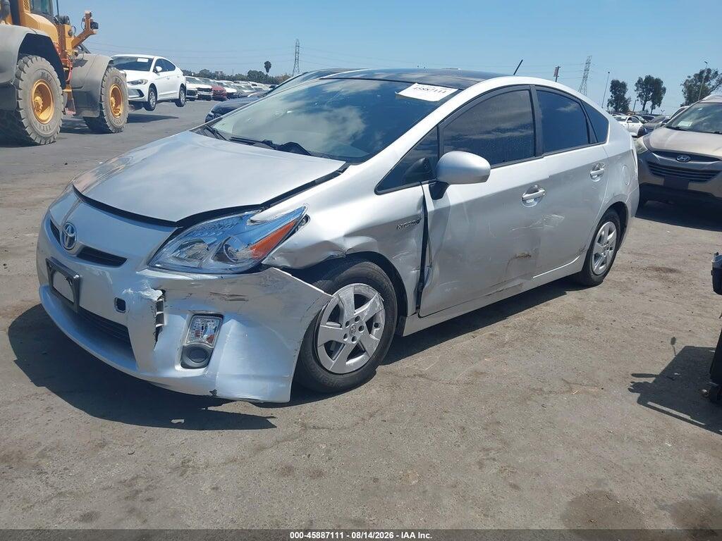 JTDKN3DU3A0067119 2010 TOYOTA PRIUS photo no. 2