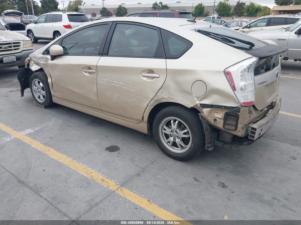 JTDKN3DU0A1052605 2010 TOYOTA PRIUS photo no. 3
