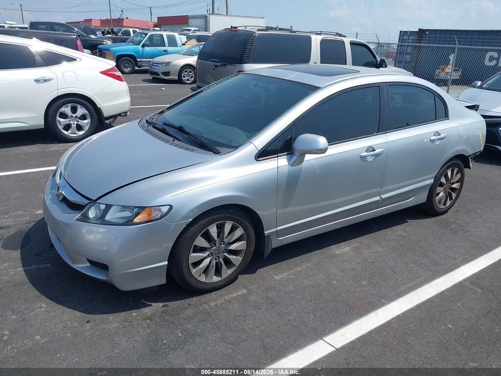 2HGFA1F99AH502605 2010 HONDA CIVIC photo no. 2