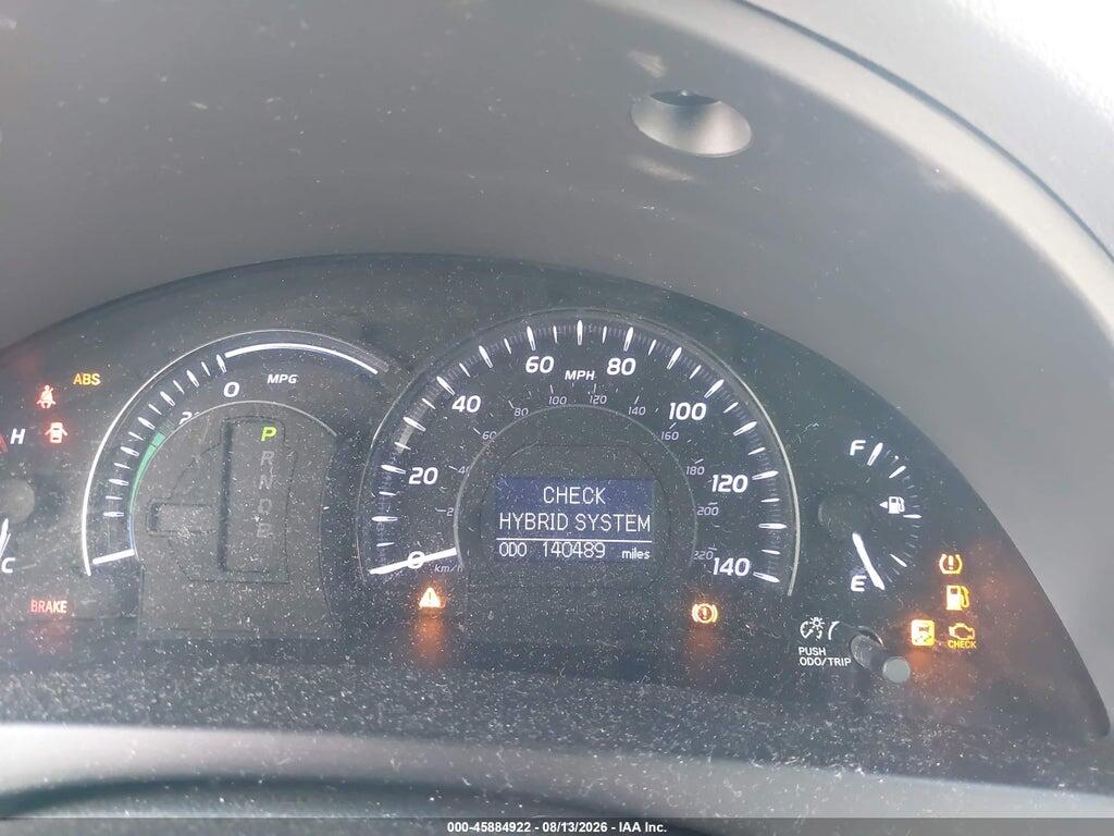 4T1BB3EK9AU120979 2010 TOYOTA CAMRY HYBRID photo no. 7