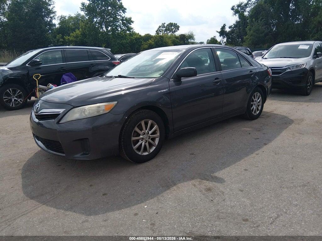4T1BB3EK2AU125652 2010 TOYOTA CAMRY HYBRID photo no. 2