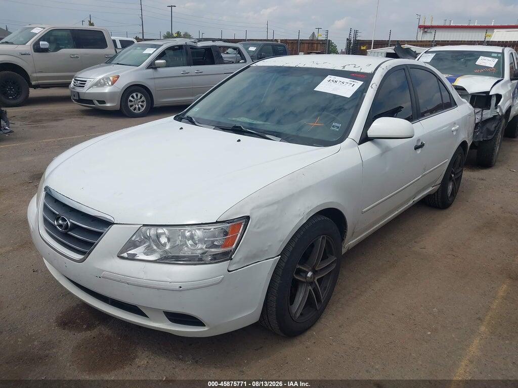 5NPET4AC2AH616168 2010 HYUNDAI SONATA photo no. 2