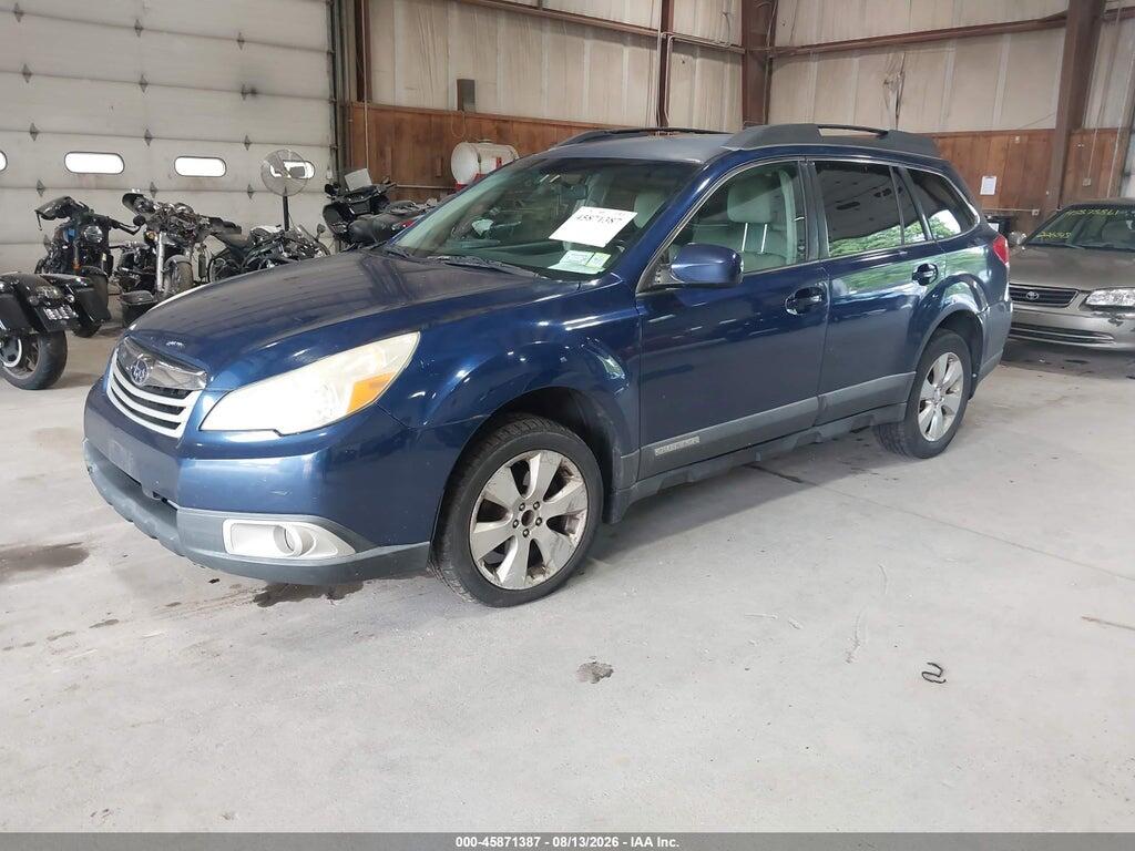4S4BRBFC1A3311752 2010 SUBARU OUTBACK photo no. 2