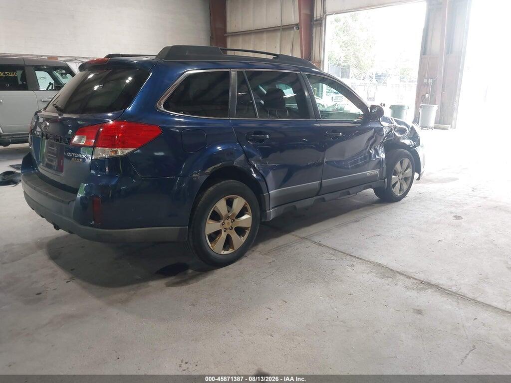 4S4BRBFC1A3311752 2010 SUBARU OUTBACK photo no. 4