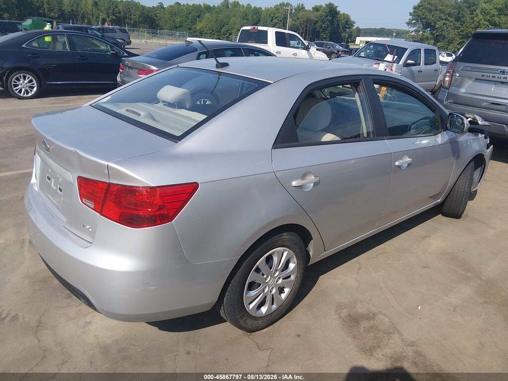KNAFU4A20A5106018 2010 KIA FORTE photo no. 4