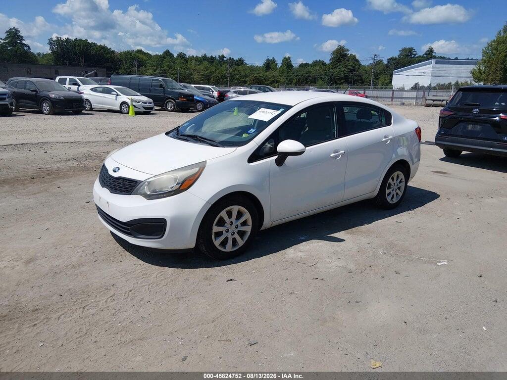 KNADM4A33E6331601 2014 KIA RIO photo no. 2