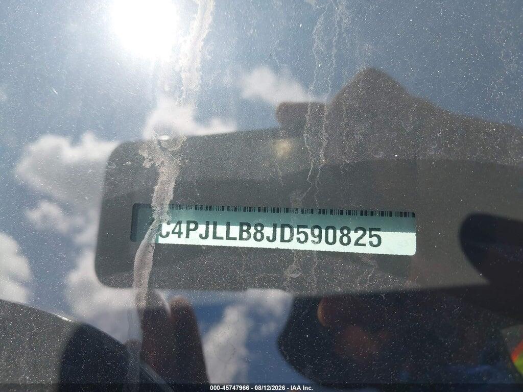 1C4PJLLB8JD590825 2018 JEEP CHEROKEE photo no. 9