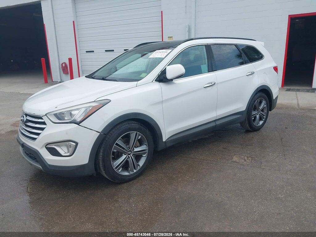 KM8SR4HF0GU132284 2016 HYUNDAI SANTA FE photo no. 2