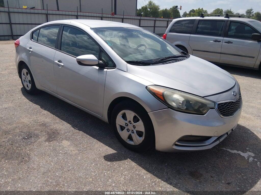 KNAFK4A60G5521647 2016 KIA FORTE photo no. 1