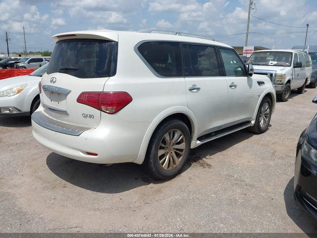 JN8AZ2ND5G9801339 2016 INFINITI QX80 photo no. 4