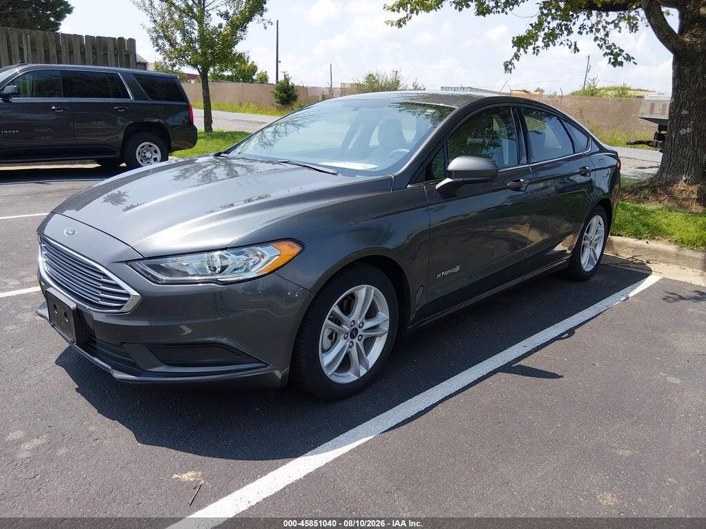 3FA6P0UU9JR235930 2018 FORD FUSION HYBRID photo no. 2