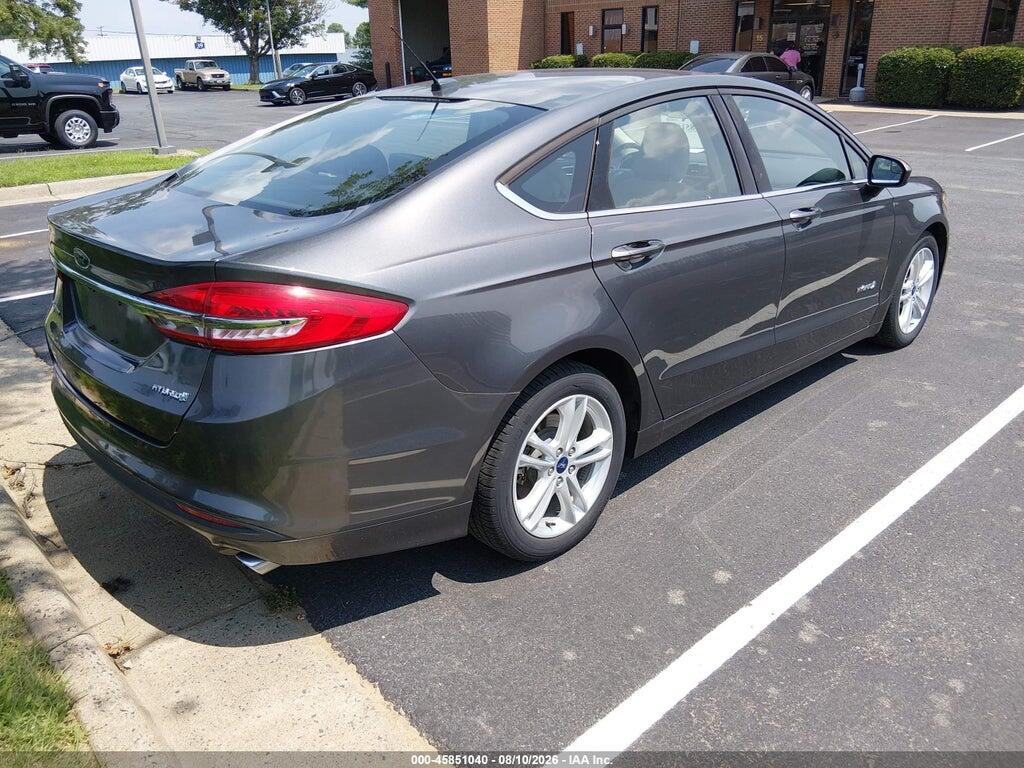 3FA6P0UU9JR235930 2018 FORD FUSION HYBRID photo no. 4