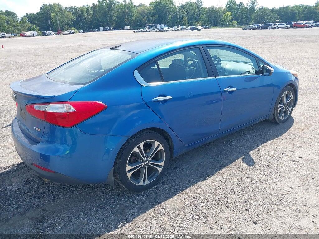 KNAFX4A89F5316197 2015 KIA FORTE photo no. 4