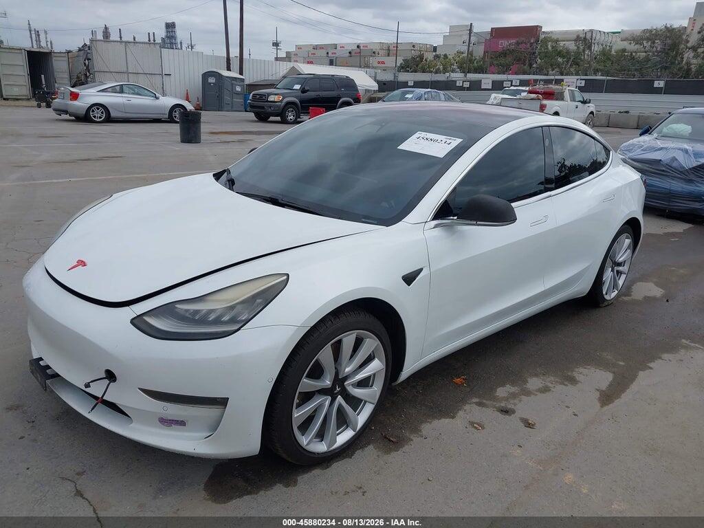 5YJ3E1EB0JF131432 2018 TESLA MODEL 3 photo no. 2