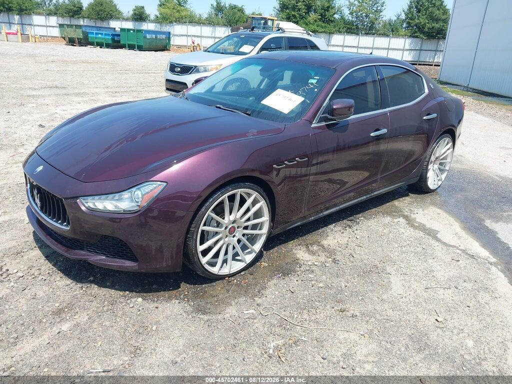 ZAM57XSA1G1168469 2016 MASERATI GHIBLI photo no. 2