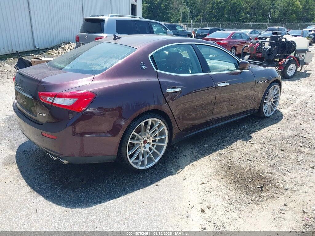 ZAM57XSA1G1168469 2016 MASERATI GHIBLI photo no. 4