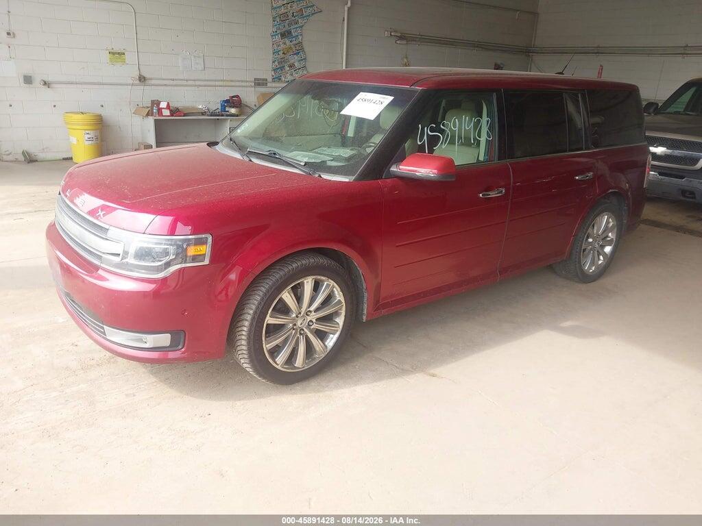 2FMHK6DT0EBD07674 2014 FORD FLEX photo no. 2