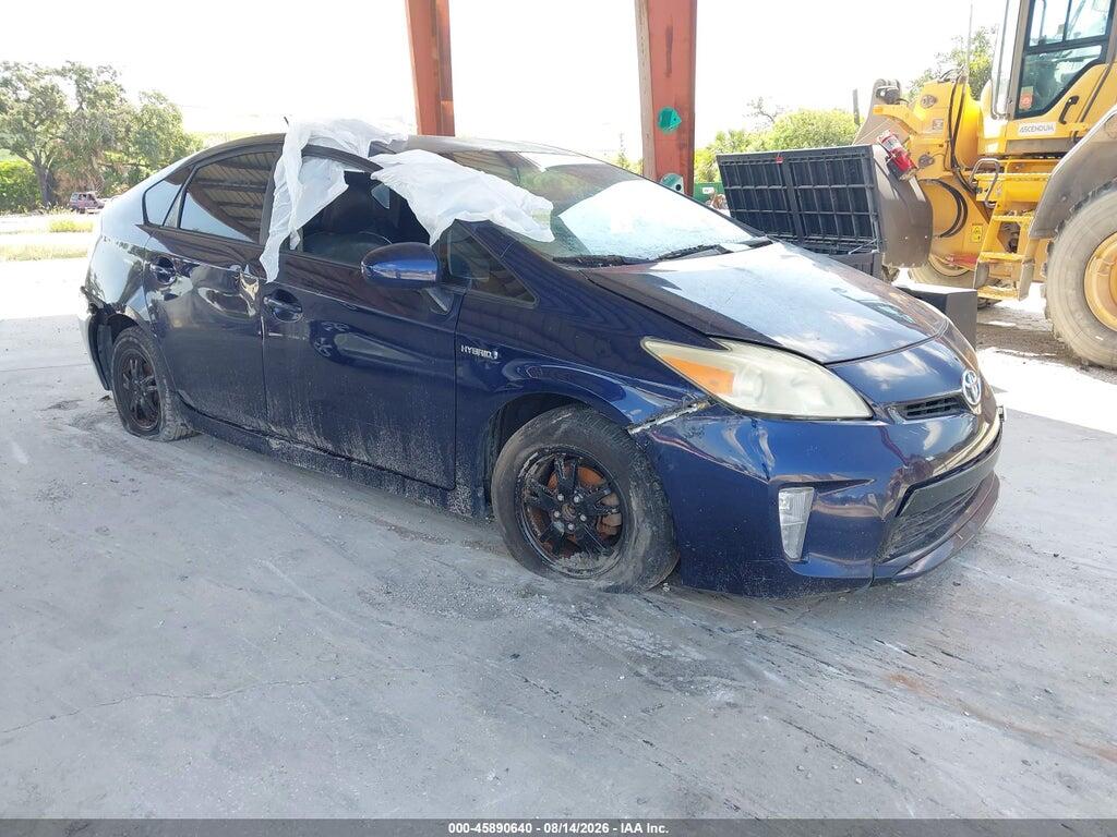 JTDKN3DU0E0381137 2014 TOYOTA PRIUS photo no. 1