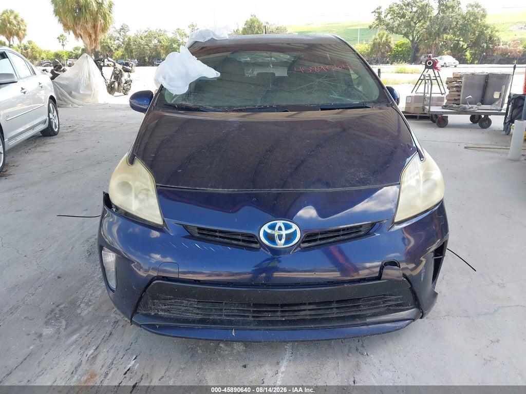 JTDKN3DU0E0381137 2014 TOYOTA PRIUS photo no. 12