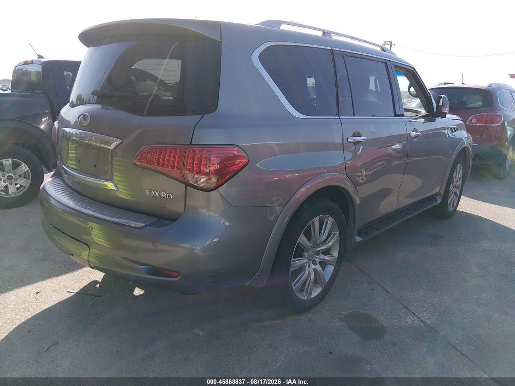 JN8AZ2ND6E9750298 2014 INFINITI QX80 photo no. 4