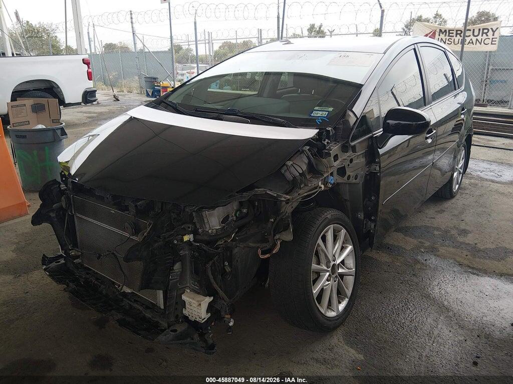 JTDZN3EU2E3312476 2014 TOYOTA PRIUS V photo no. 2
