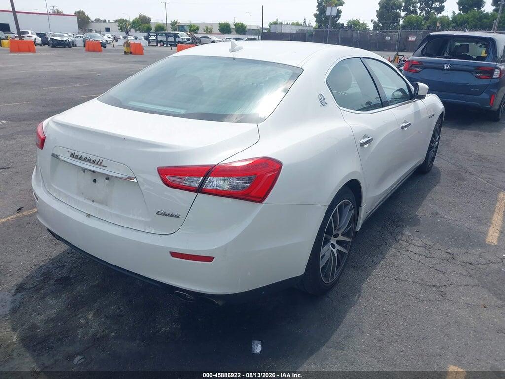 ZAM57XSA7E1093788 2014 MASERATI GHIBLI photo no. 4