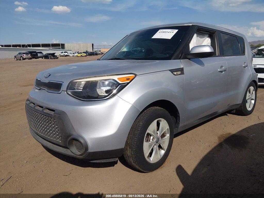 KNDJN2A28E7714040 2014 KIA SOUL photo no. 2