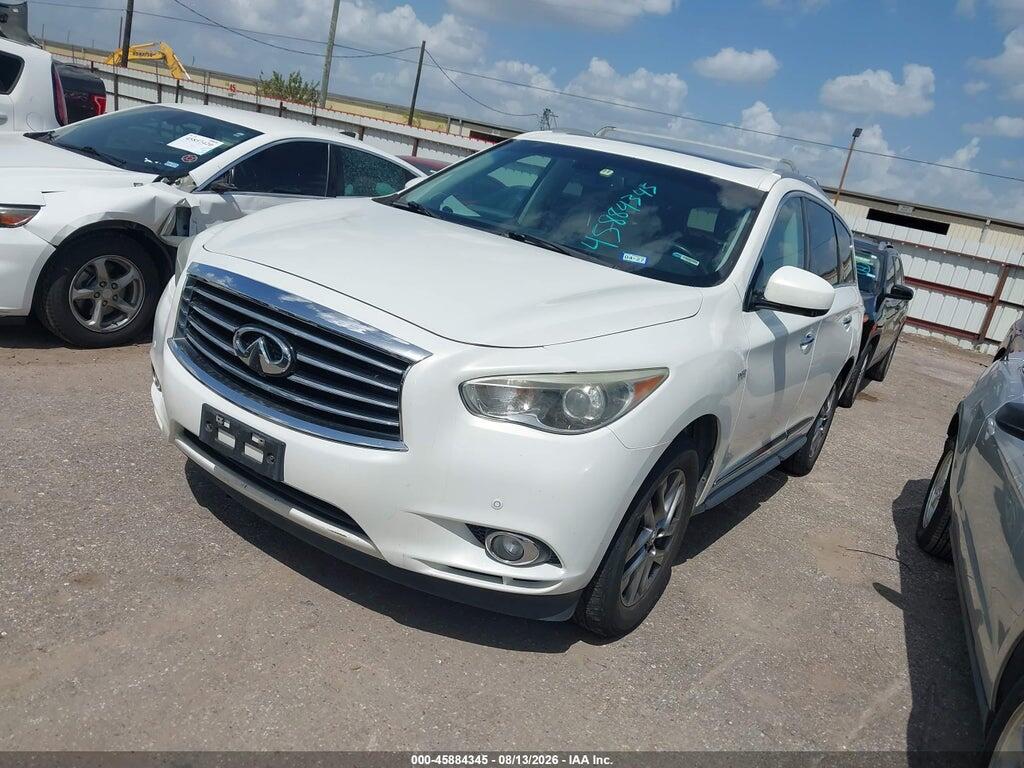 5N1CL0MM9EC545214 2014 INFINITI QX60 HYBRID photo no. 2