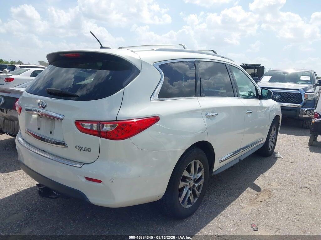 5N1CL0MM9EC545214 2014 INFINITI QX60 HYBRID photo no. 4