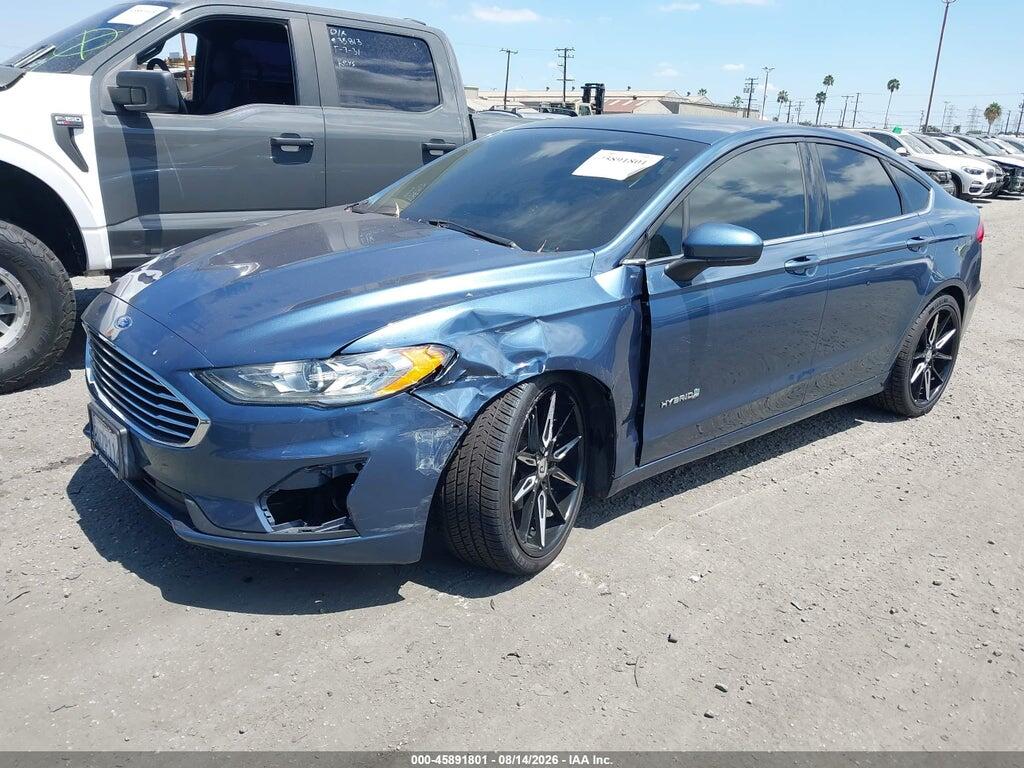 3FA6P0LU8KR174279 2019 FORD FUSION HYBRID photo no. 2