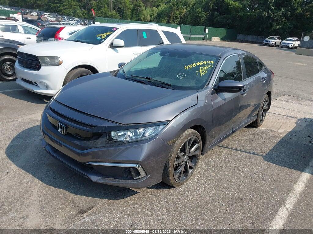 19XFC2F67KE045956 2019 HONDA CIVIC photo no. 2
