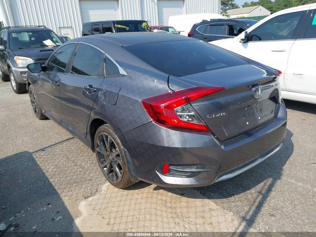 19XFC2F67KE045956 2019 HONDA CIVIC photo no. 3