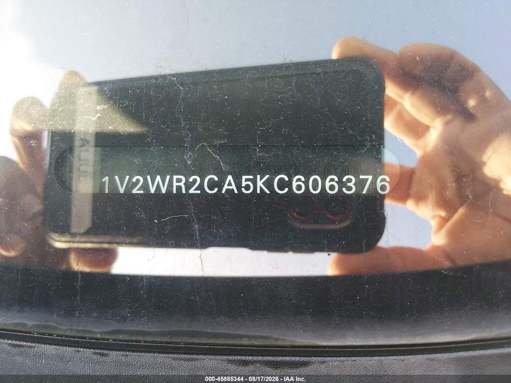 1V2WR2CA5KC606376 2019 VOLKSWAGEN ATLAS photo no. 9