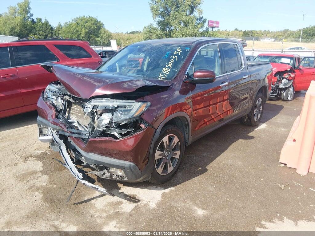 5FPYK3F71KB015198 2019 HONDA RIDGELINE photo no. 2