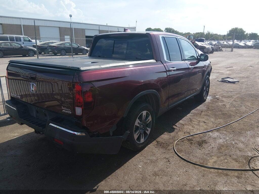 5FPYK3F71KB015198 2019 HONDA RIDGELINE photo no. 4