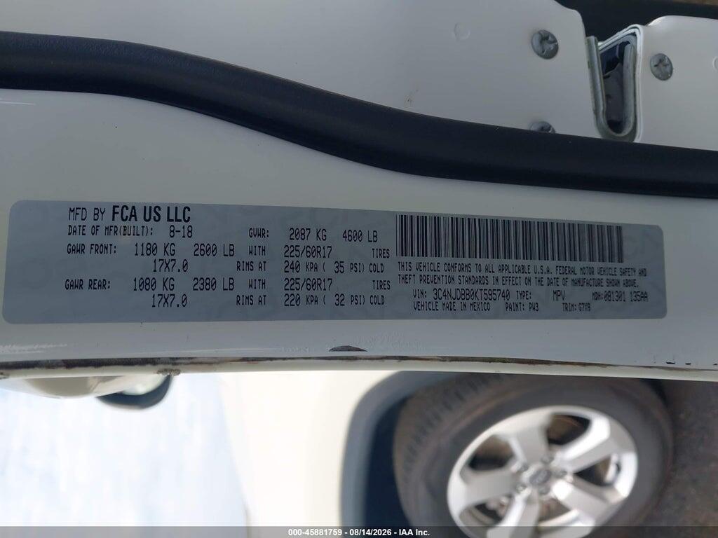 3C4NJDBB0KT595740 2019 JEEP COMPASS photo no. 9