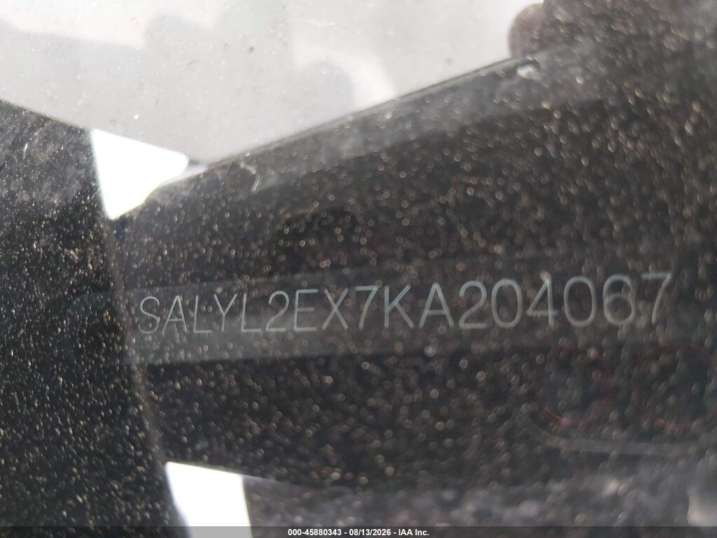 SALYL2EX7KA204067 2019 LAND ROVER RANGE ROVER VELAR photo no. 9