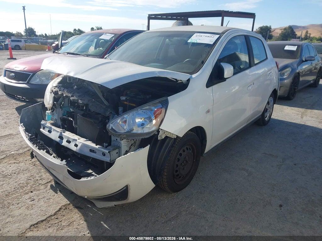 ML32A3HJ5KH014410 2019 MITSUBISHI MIRAGE photo no. 2