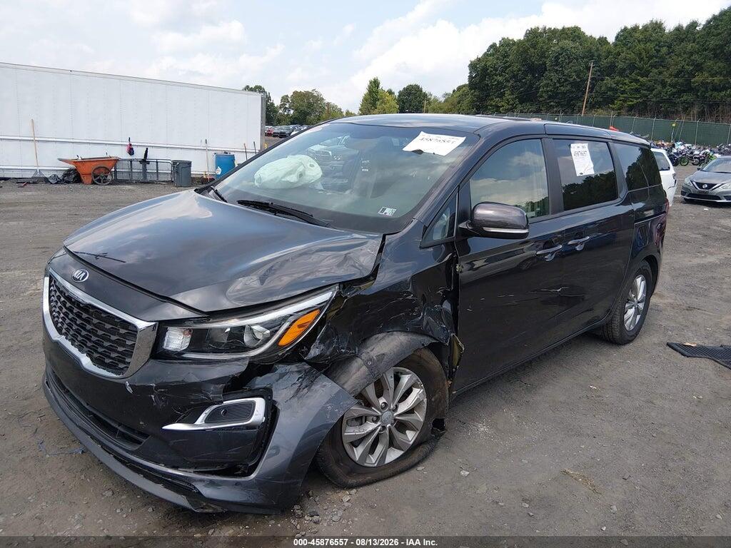 KNDMB5C11K6525484 2019 KIA SEDONA photo no. 2