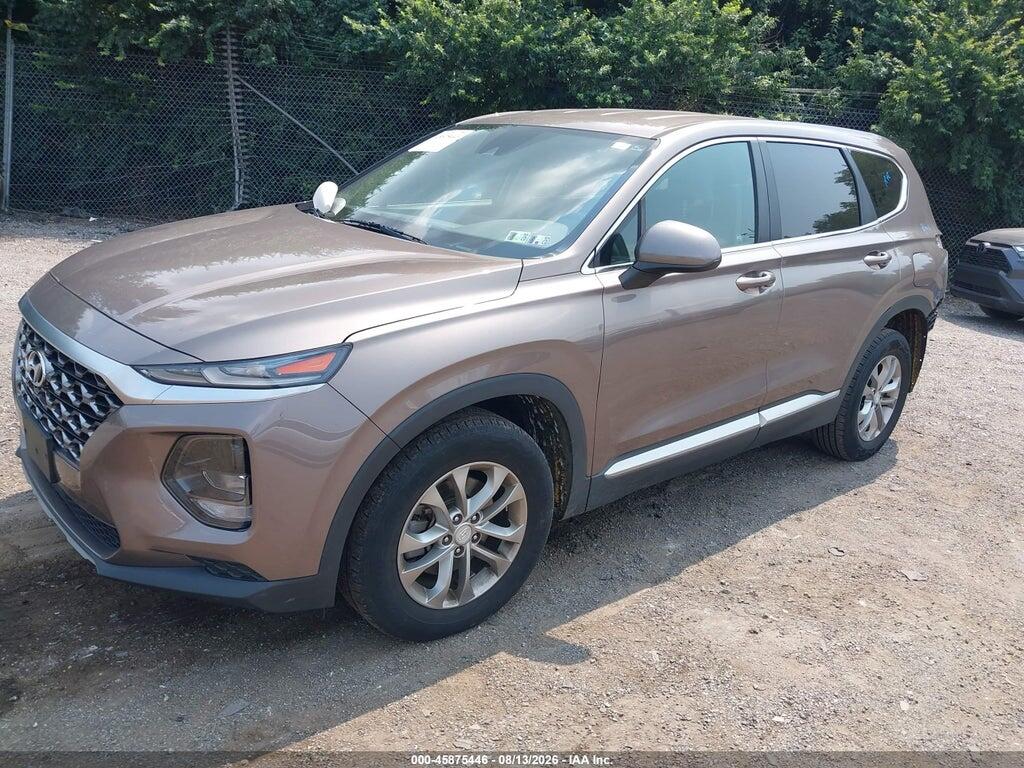 5NMS2CAD1KH132791 2019 HYUNDAI SANTA FE photo no. 2