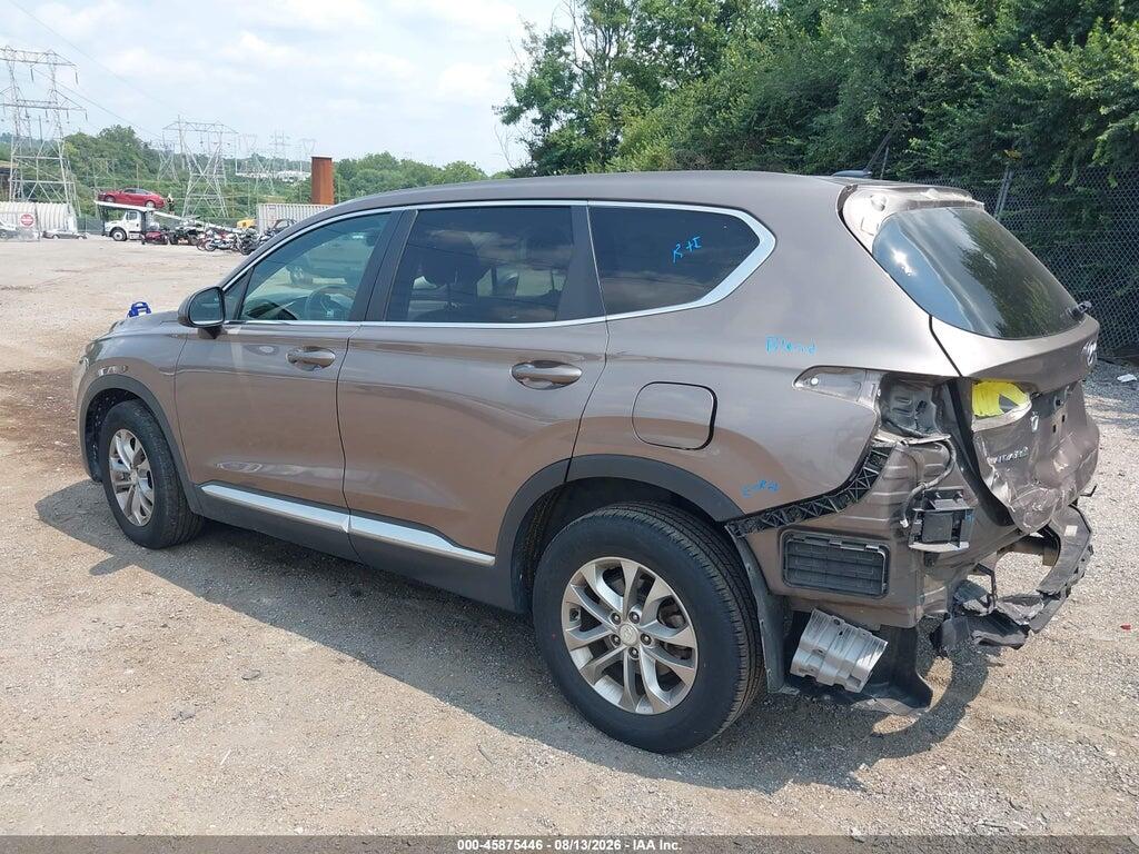 5NMS2CAD1KH132791 2019 HYUNDAI SANTA FE photo no. 3