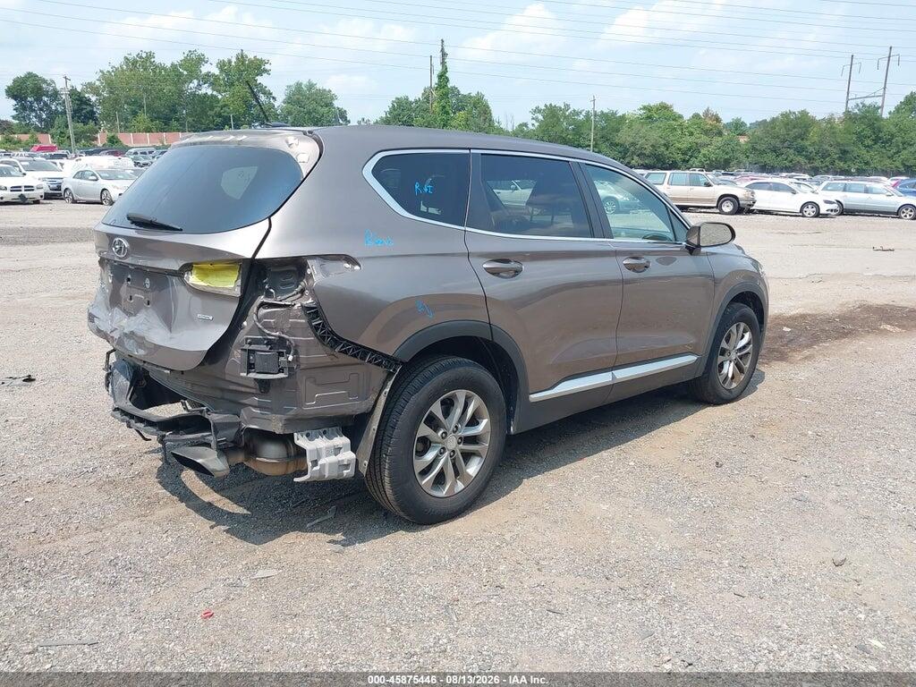 5NMS2CAD1KH132791 2019 HYUNDAI SANTA FE photo no. 4