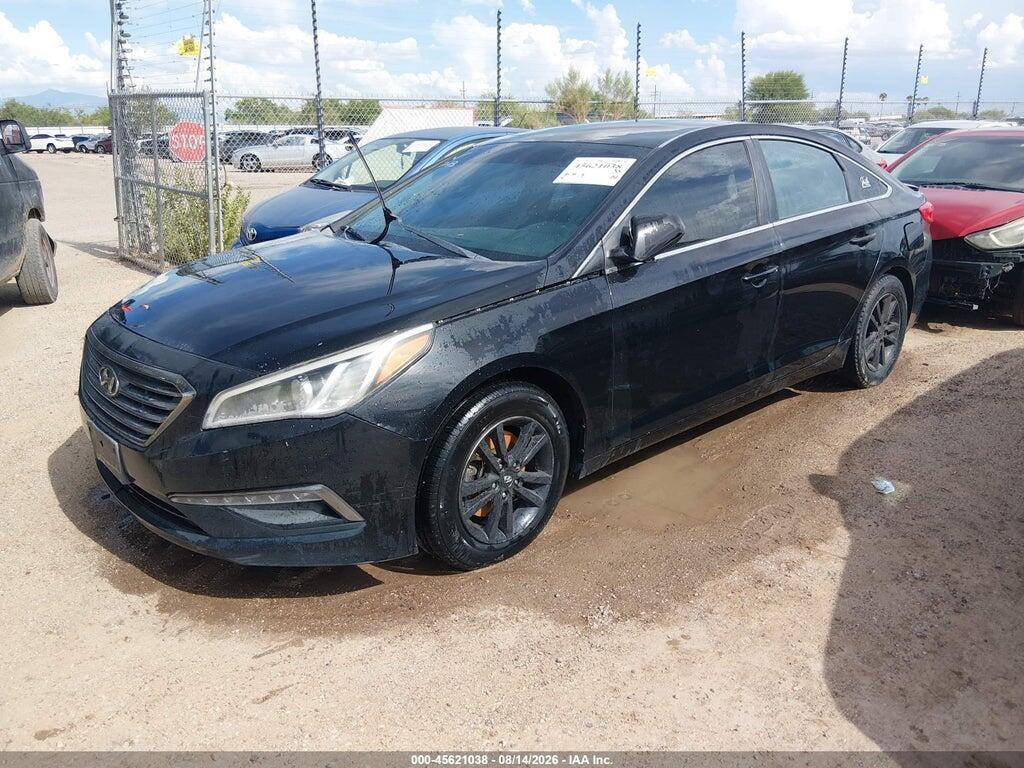 5NPE24AF6FH118401 2015 HYUNDAI SONATA photo no. 2