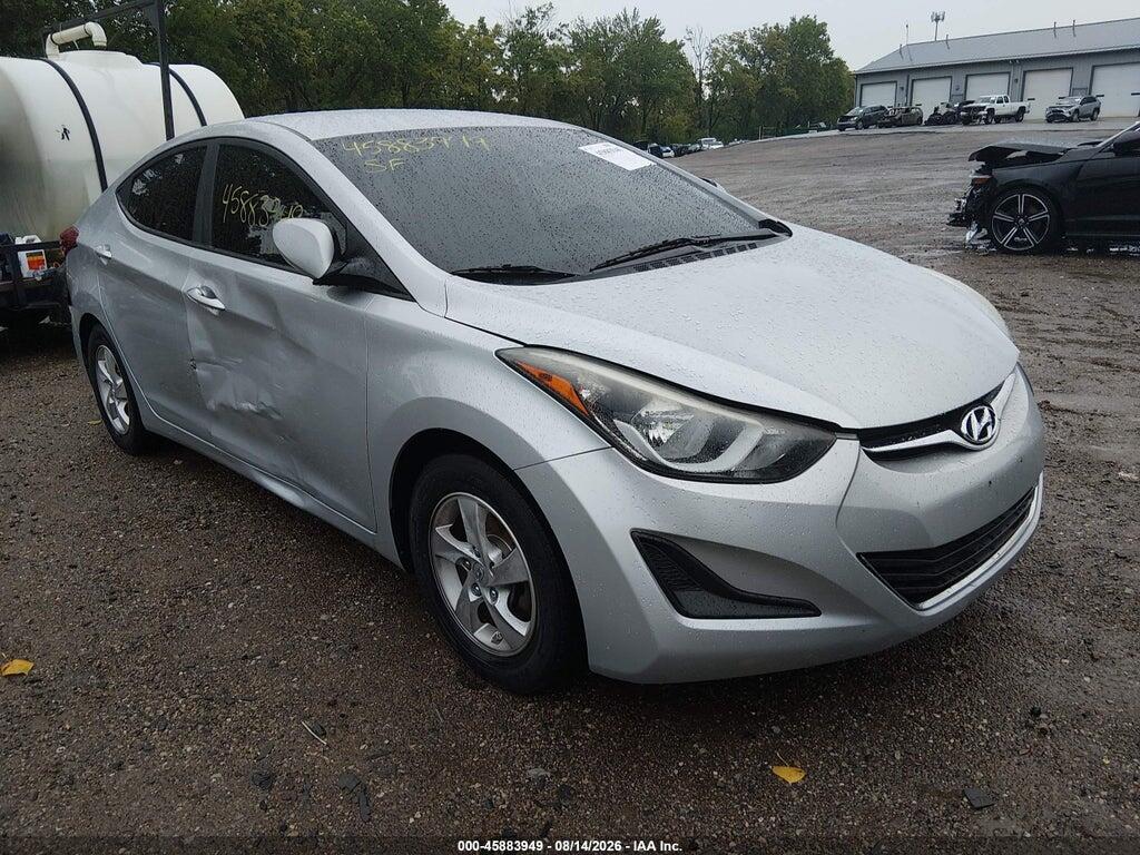 5NPDH4AEXEH506456 2014 HYUNDAI ELANTRA photo no. 1