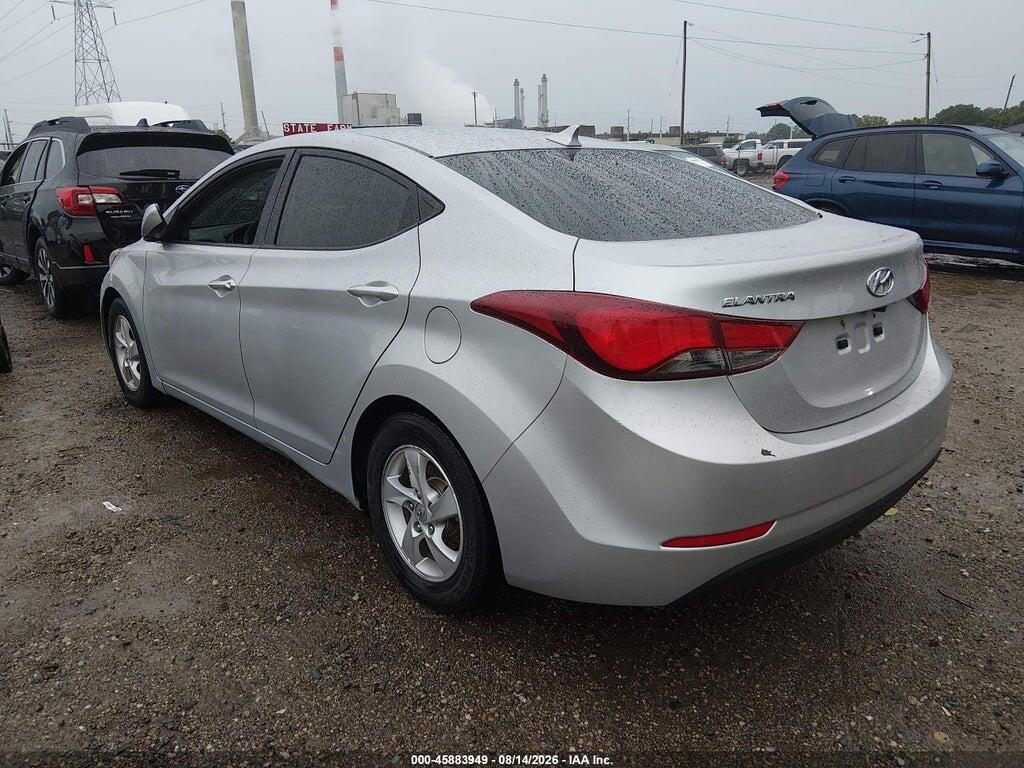 5NPDH4AEXEH506456 2014 HYUNDAI ELANTRA photo no. 3