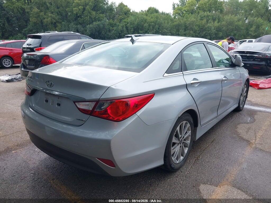 5NPEC4AC7EH857858 2014 HYUNDAI SONATA photo no. 4